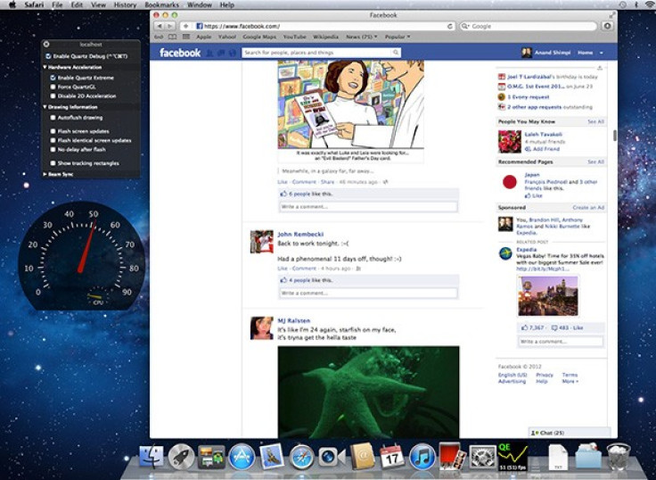 Retina MacBook Pro Graphics - Browser Benchmark