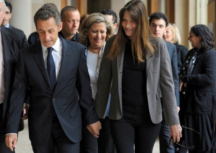 Police searched the home and offices of former French president Nicolas Sarkozy and his wife Carla Bruni’s