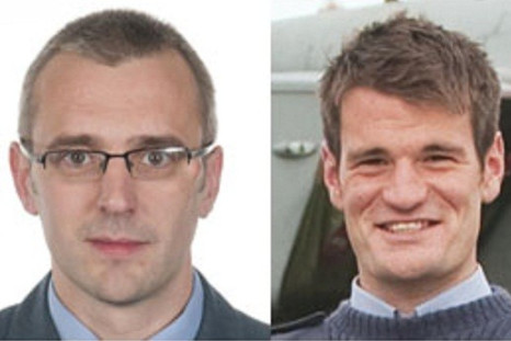 Sqn Ldr Samuel Bailey, Flt Lt Hywel Poole, Flt Lt Adam Sanders