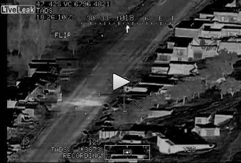 The missile hit was recorded on camera with the pilot happily singing away, LiveLeak.comy The missile hit was recorded on camera with the pilot happily singing away, LiveLeak.comy