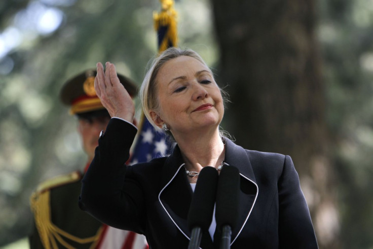 Clinton in Afghanistan