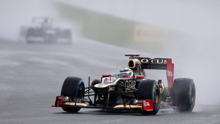 Lotus Formula One driver Kimi Raikkonen