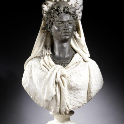 Exotic Queen Opera Marble and Bronze Statue Fetches £97250