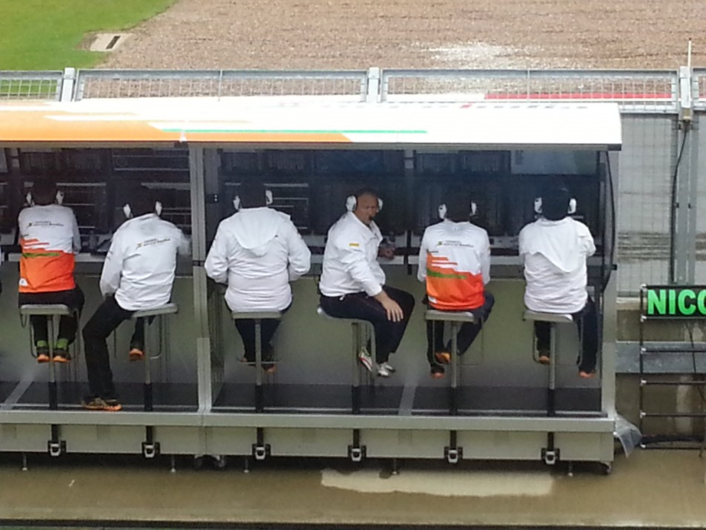 Force India behind-the-scenes
