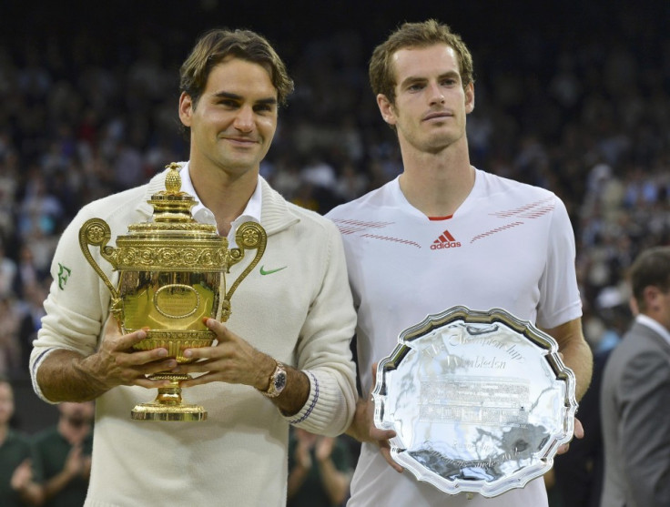 Roger Federer and Andy Murray