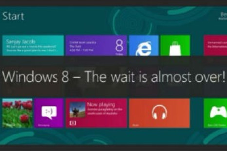 Windows 8 Release Date October 2012