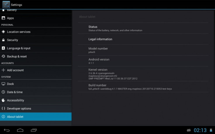 An XDA Senior Member MapleSyrup has ported the Android 4.1.1 Jelly Bean on the Galaxy Tab 10.1.