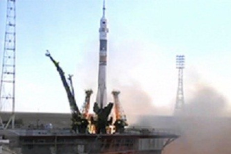Soyuz TMA-05M Spacecraft Has Successfully Launched Along With Three Astronauts