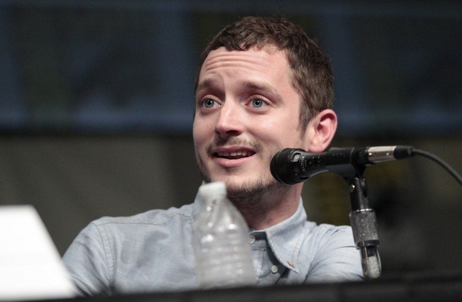 Elijah Wood speaks during a panel for quotThe Hobbit An Unexpected Journeyquot during Comic Con International convention in San Diego