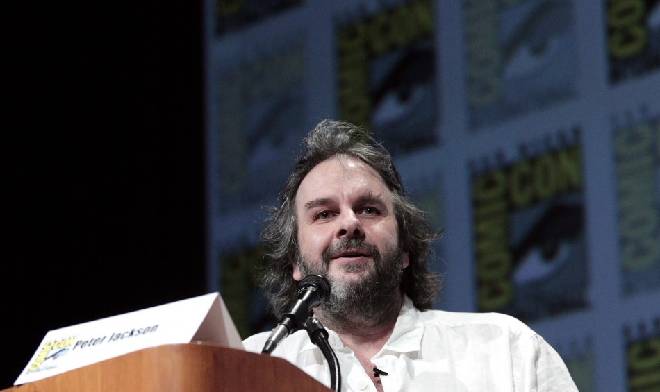 Peter Jackson speaks during a panel for quotThe Hobbit An Unexpected Journeyquot during Comic Con International convention in San Diego