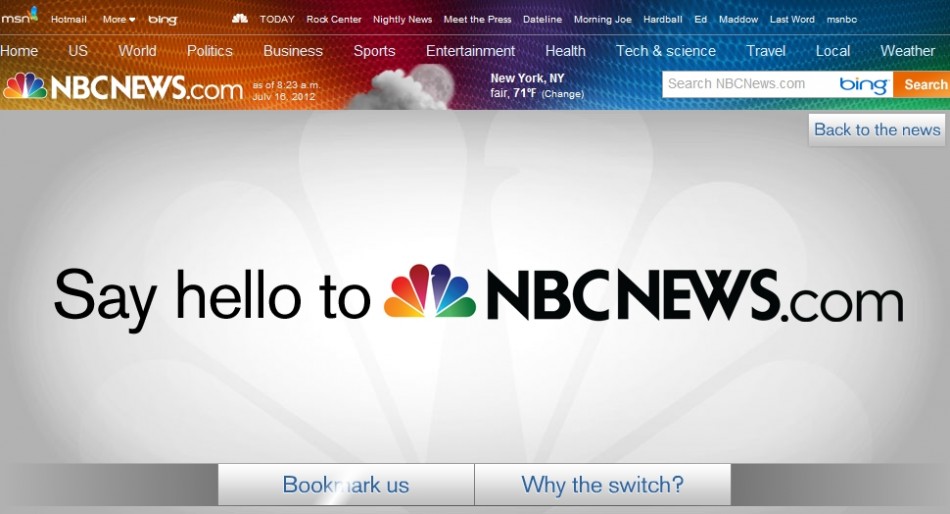 Microsoft Exits Msnbc Com As Comcast Buys Back Shares Video