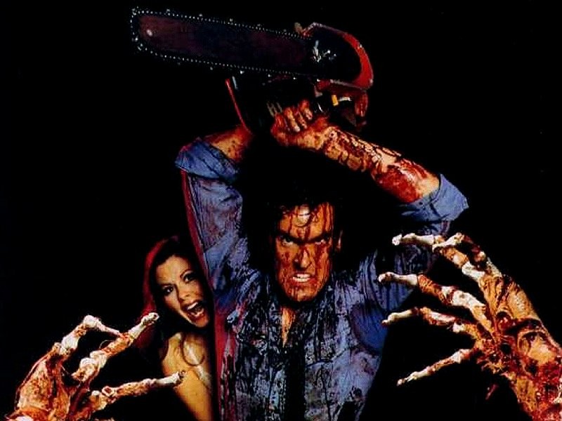 Evil Dead 1981, Evil Dead 2 1987, The Army of Darkness 1992
