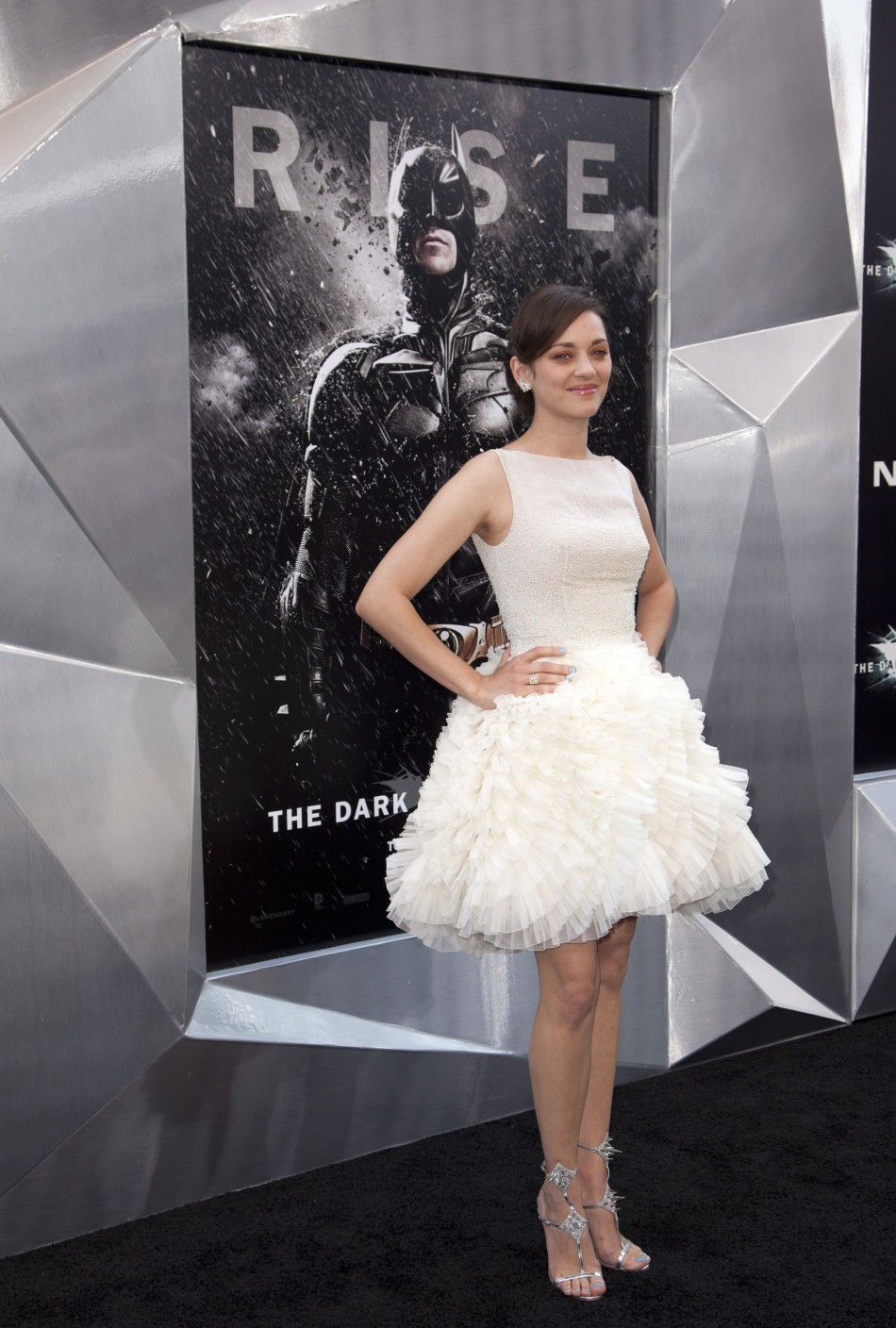Cast member Marion Cotillard attends the world premiere of quotThe Dark Knight Risesquot in New York