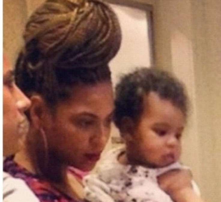 Beyonce and her daughter, Blue Ivy