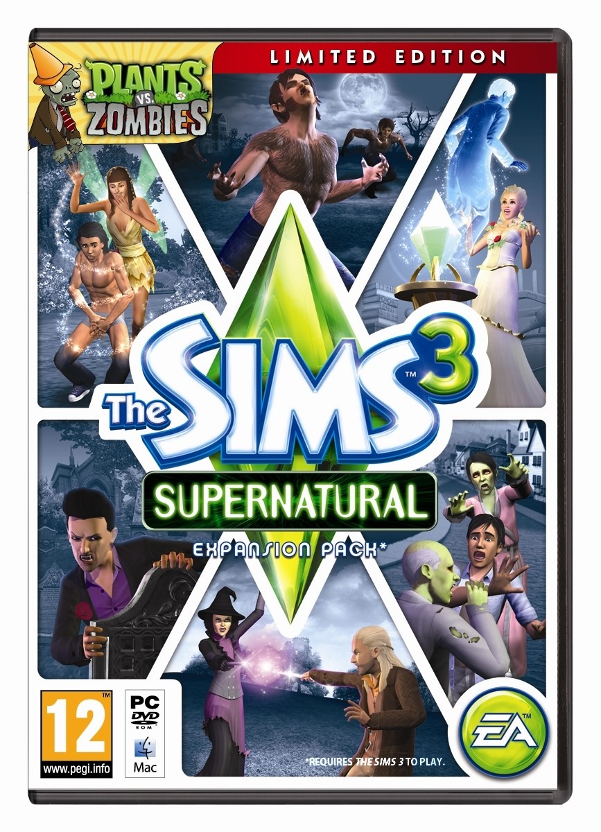 Sims 3: Supernatural' adds 'Plants vs. Zombies' to its pop culture appeal -  Polygon