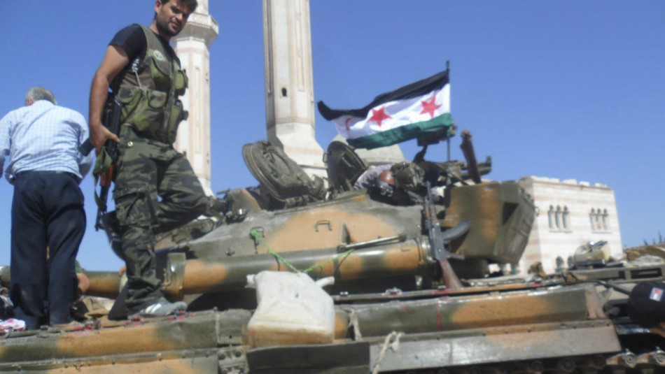 Free Syrian Army tank