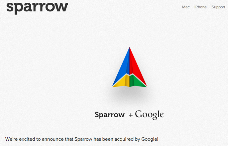 Google Sparrow