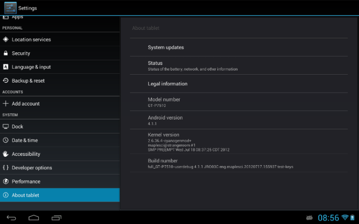 Samsung Galaxy Tab 10.1 (Wi-Fi) owners can now try the CyanogenMod 10 (CM10) based on Android 4.1 Jelly Bean on their tablet. Samsung Galaxy Tab 10.1 (Wi-Fi) owners can now try the CyanogenMod 10 (CM10) based on Android 4.1 Jelly Bean on their tablet.