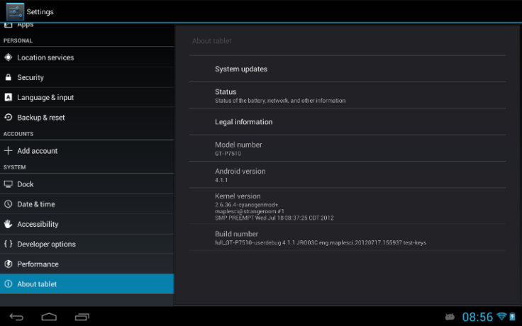 Samsung Galaxy Tab 10.1 (Wi-Fi) owners can now try the CyanogenMod 10 (CM10) based on Android 4.1 Jelly Bean on their tablet.