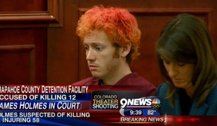 James Holmes has made his first appearance in court (9 News)