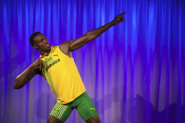 A wax statue of Usian Bolt was unveiled on at Madame Tussauds in London days before the start of the Olympics (Reuters)