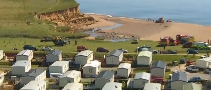 Dorset landslide