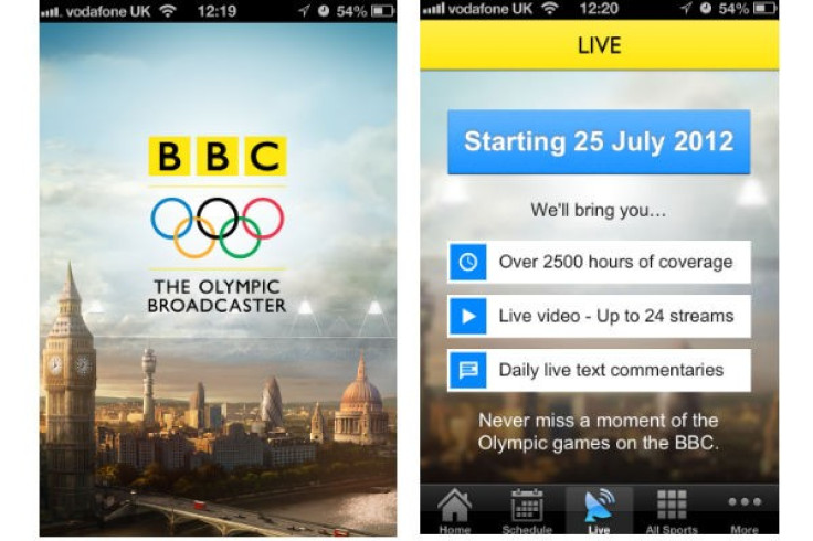 BBC Olympics app