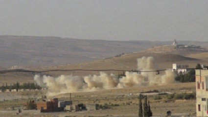 Smoke in Syria
