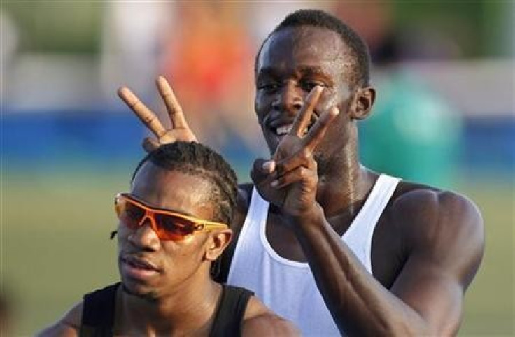 Usain Bolt and Yohan Blake