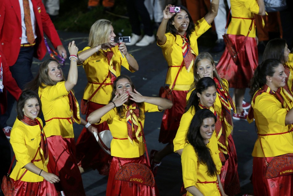 Parade of Nations at London Olympics 2012