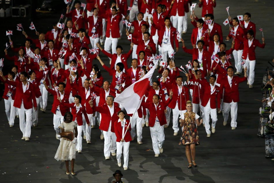 Parade of Nations at London Olympics 2012