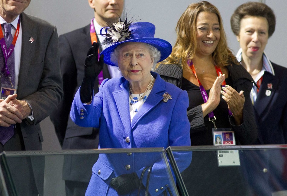 The Queen at Olympic Park