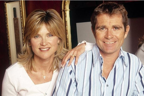Anthea Turner and Grant Bovey