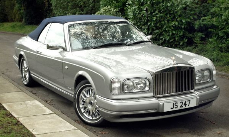 His beloved Rolls Royce Corniche sold for £130,000 (Savile House)