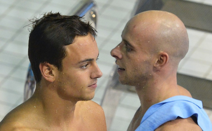 Tom Daley and Pete Waterfield