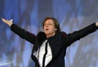 Sir Paul McCartney performs during opening ceremony of London 2012 Olympics, 27 July.