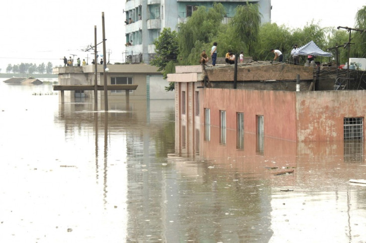 North Korea floods