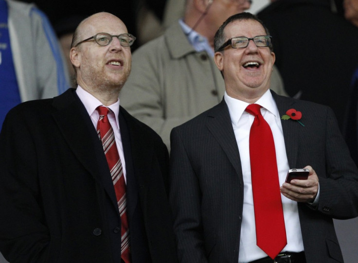 Manchester United Board Members Avram and Brian Glazer (R)