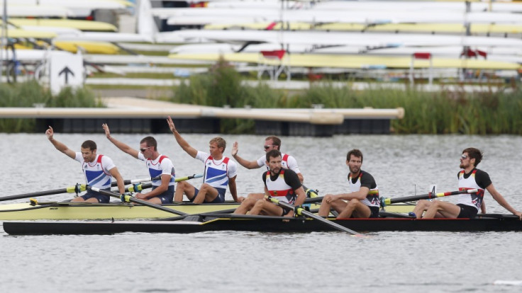 Britain's lightweight four team