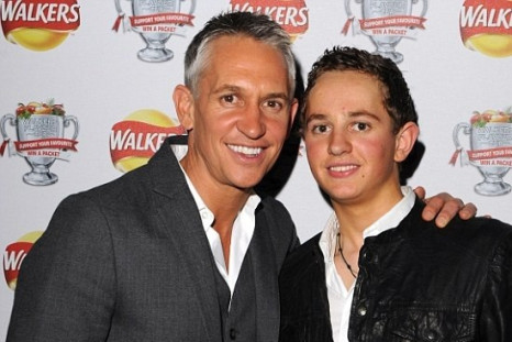 Gary Lineker and son George