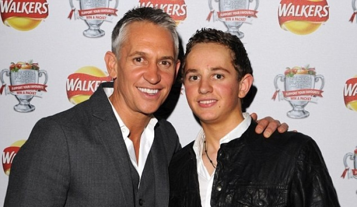 Gary Lineker and son George