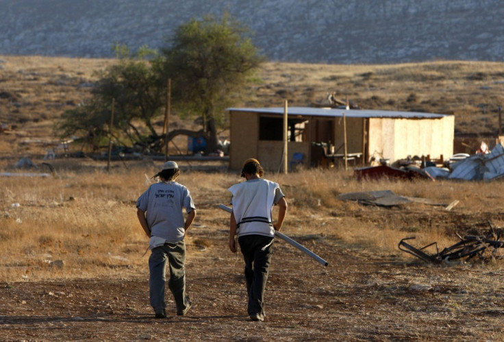 Two Israeli Settlers in the West Bank