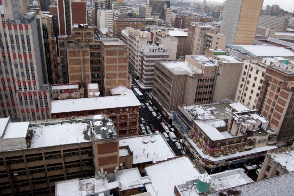Johannesburg Wakes up to Rare Blanket of Snow [SLIDESHOW]