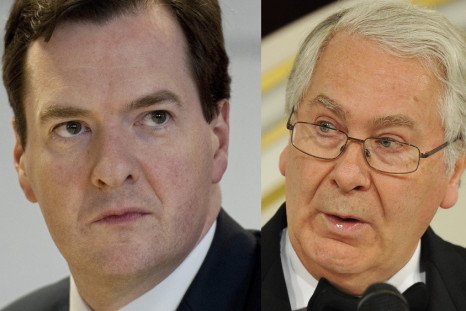 George Osborne Mervyn King