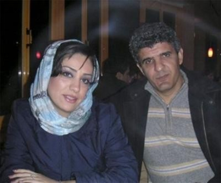 Shahrazad Mir Gholikhan, is seen with her husband Mahmoud Seif Gholikhan.