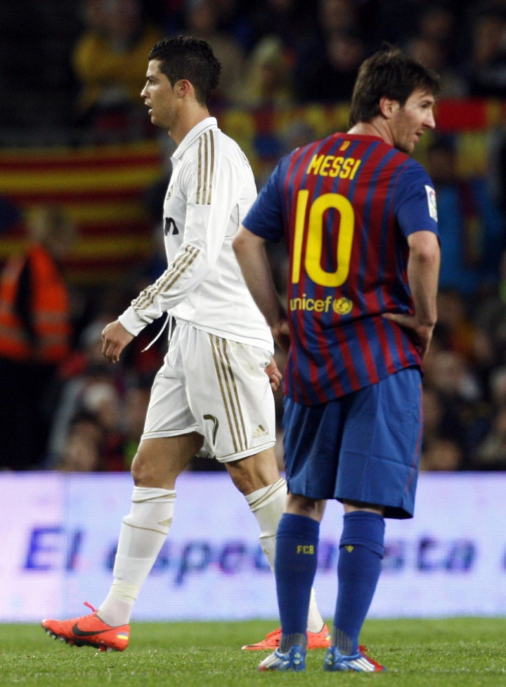 Leo Messi and Cristiano Ronaldo
