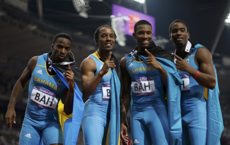 Bahamas wins 4x400m relay final