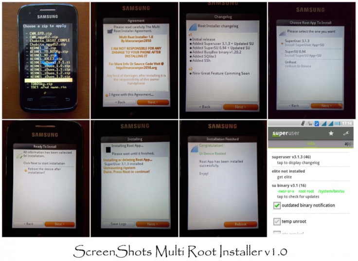 How to Root/Unroot Samsung Galaxy Y GT-S5360 with Multi Root Installer [GUIDE]