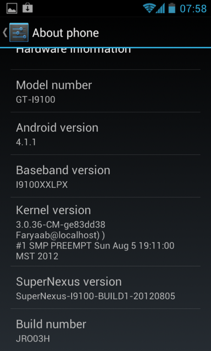 SuperNexus ROM Based on Jelly Bean Arrives on Samsung Galaxy S2 [How to Install]