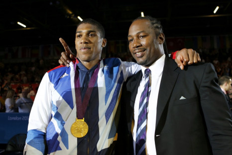 Anthony Joshua and Lennox Lewis